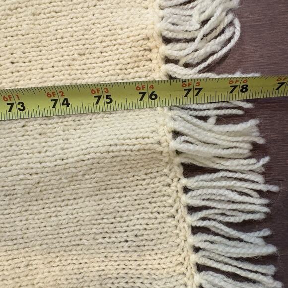 76”x 56” Handmade Vintage Sun Bonnet Sue Baby Crib Blanket Throw Afghan Yellow - Picture 6 of 10